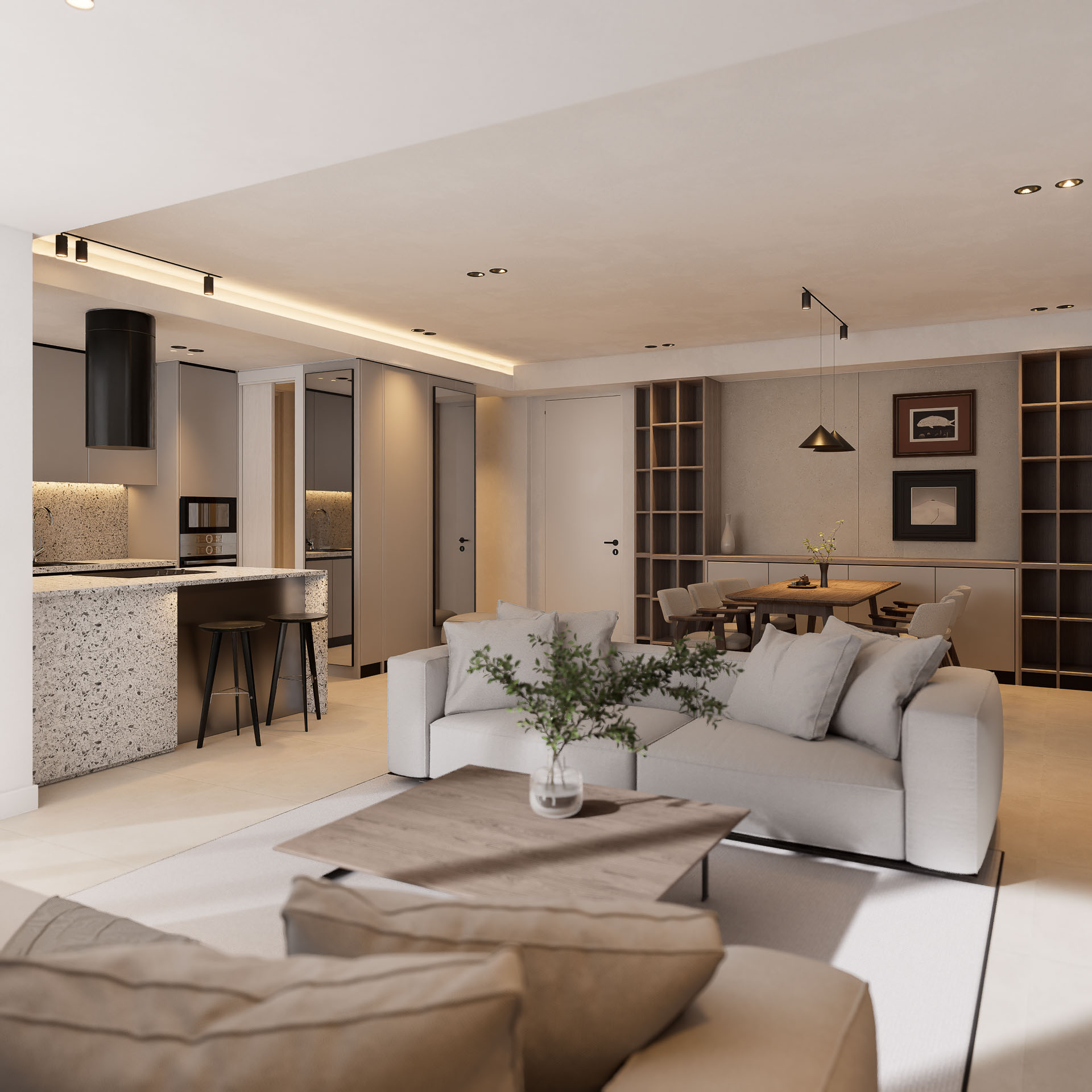 Stan 10 - enterijer 1 - 83.42 m² • Dvoiposoban VIP Home Požarevac
